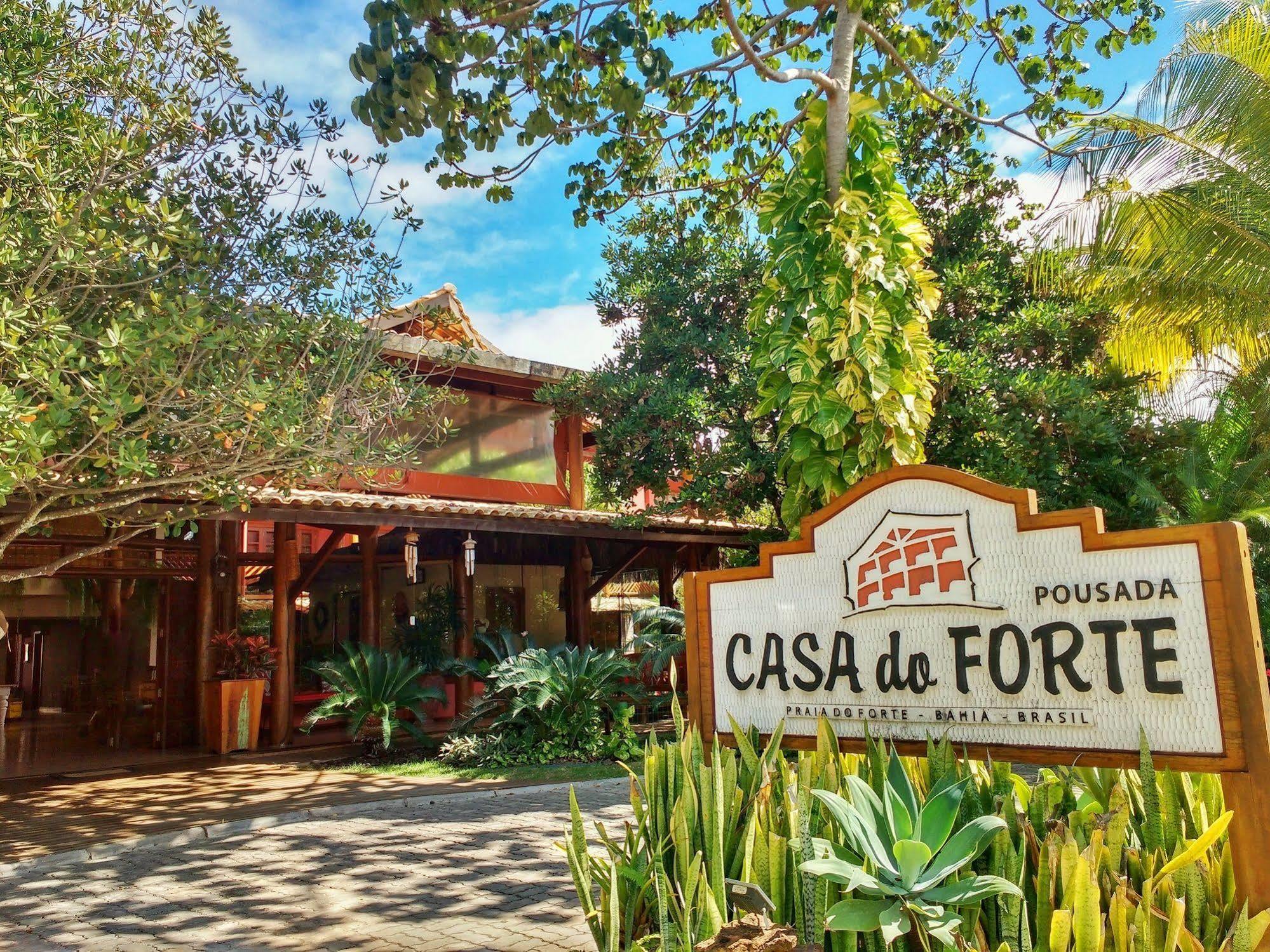 מאטה דה סאו ז'ואאו Pousada Casa Do Forte מראה חיצוני תמונה